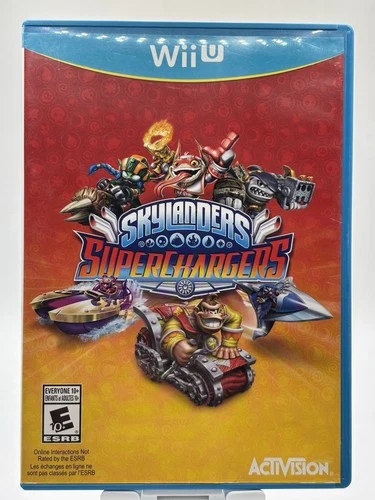 Skylanders Superchargers  Nintendo Wii U Game & Case