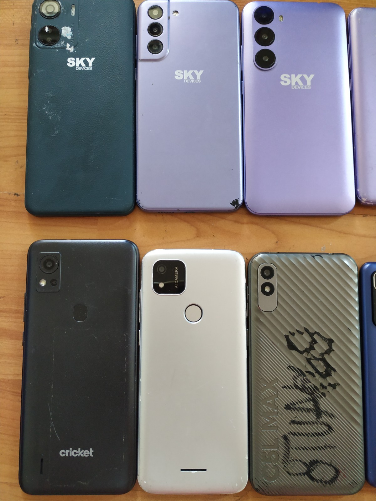 Lot of 15 Mixed Brand SKY B63/6Max/Elite D65 and NOKIA /moxee and other For part