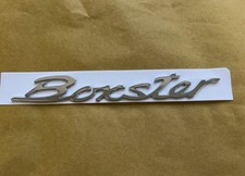 Porsche Boxster Badge Chrome 18cm New Rear Emblem Uk Stock 2016 Oem Porsche Boxster Badge Chrome 18cm New Rear Emblem Uk Stock 2016 Oem