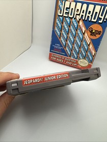 Jeopardy Junior Edition Nintendo NES With Box