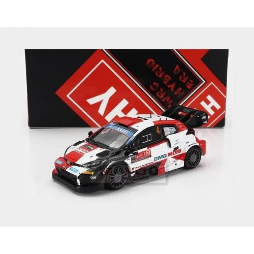 1:43 IXO Toyota Yaris Gr Rally1 #3 Rally Ypres 2022 Esapekka Ferm RAM874.22 - Immagine 2 di 2