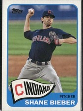 2021 Topps #T65-20 Shane Bieber 1965 Topps Redux