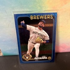 2024 Topps Update Series - Joel Payamps #US153 Blue Holo Foilboard /999 (RC)