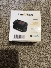 Zacurate Pro Series 500dL Fingertip Pulse Oximeter - Black