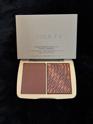 Cover FX Monochromatic Blush Duo Matte+Shimmer Sweet Mulberry New W/Box