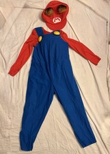 Super Mario Bros. Tanooki Mario Costume - Jumpsuit  Cap. For Halloween/Children