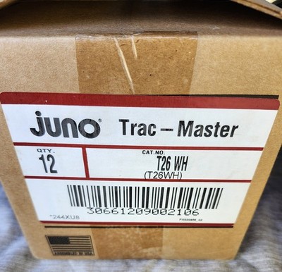 Lot Of 12 Juno Trac-Master T26 WH *244XU8 New In Box