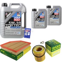 Mann Inspektionspaket 7L Liqui Moly Top Tec 5W-30 FüR BMW 5Er E60 523I 525I