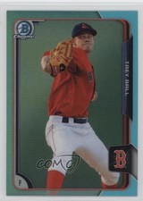 2015 Bowman Draft Chrome Sky Blue Refractor Trey Ball #171 09wc