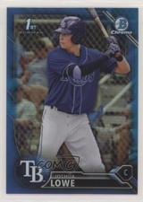 2016 Bowman Draft Chrome Picks Blue Refractor /150 Josh Lowe Joshua #BDC-70 4al