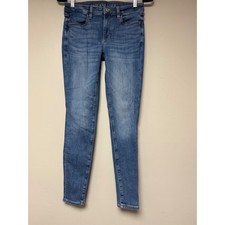 American Eagle Jeggings Womens 6 Regular Blue Excellent Next Level Stretch Jeans