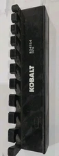 Kobalt Magnetic Hanging Wrench Organizer 10 Slot Wrench Holder Model #804154 Blk