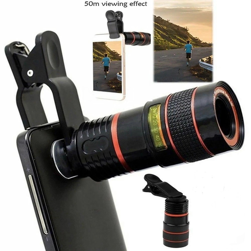 Phone telescope Adapter See Photos US Seller LENS ONLY NO PHONE (Free Shipping)