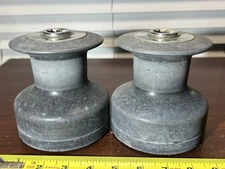 (2) / Pair of Barient 18 2  Speed Aluminum Sailboat Winches