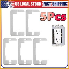 Wall Plate Spacers, Metal Outlet Wall Plate Leveling Shims, 5 Pcs