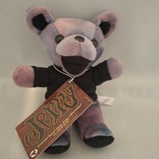 JERRY Grateful Dead Dancing Bear Edition 2 NWT Liquid Blue 1998 7" Vintage Plush