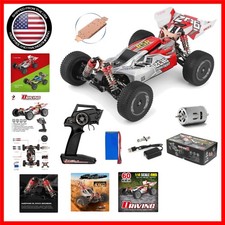 WLtoys 144001 RC Car: 60km/h 4WD Off-Road Buggy - Perfect Gift for Racing Fans