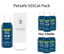 PetSafe PPD00-18209 SSSCat Spray Deterrent Motion Activated Pet Kit  6 Refills