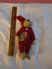 Boyd s Bears Teddy bear 8 in red pajamas nightcap