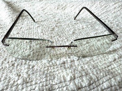 Silhouette Eyeglasses Titanium 7642 40 6056 Brown Rimless Frames 21 150 Austria