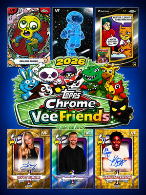 Knowing Gnome BREAK #RH130 ~ DUAL CASE 2026 TOPPS CHROME VEE FRIENDS