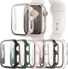 Apple Watch 40mm 6-Pack Tempered Glass Screen Protector Case