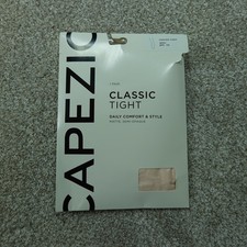 Capezio Tights Girls Child OS 8-12 Pink Matte Footed Classic 1 Pair 1825C