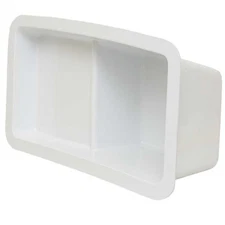 Malibu Boat Storage Tub 5449016 | 20 1/4 x 10 Inch White (Port)