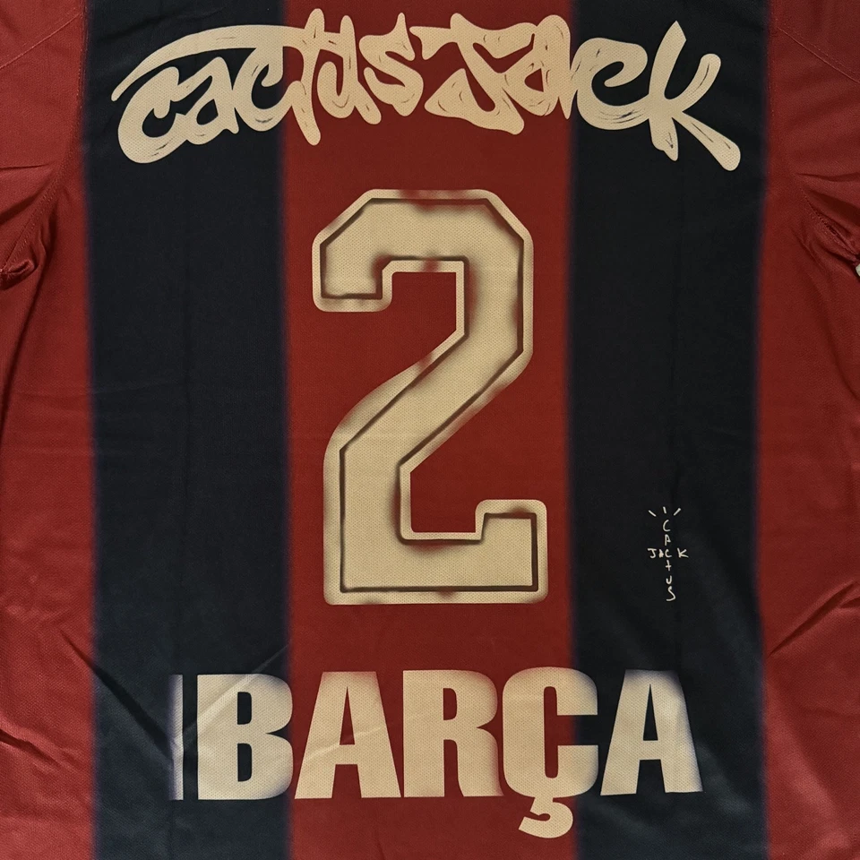 Polo Barcelona Travis Scott Edición Conjunta 2025/2026 talla L, Nuevo con etiquetas Foto 4 de 4