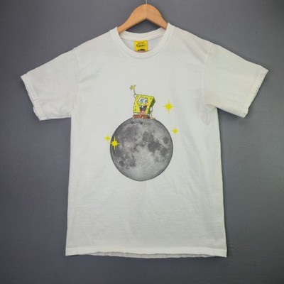 Billionaire Boys Club SpongeBob T-Shirt Moon Graphic M White BBC Streetwear Tee