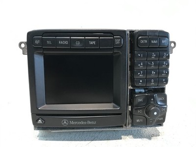 2000-02 Mercedes W215 S430 Navigation Command Head Unit GPS CD OEM