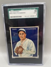 1933 Goudey Baseball Cards 56