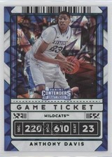 2020-21 Contenders Draft Picks Game Ticket Green Explosion Anthony Davis #7 0fn0