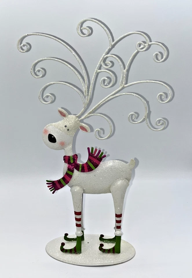 Pier 1 Importaciones Metal Brillo Reno Vino Dije Soporte Sin Dijes Caja Original Foto 2 de 4