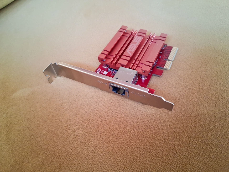 ASUS XG-C100C – 10GBase-T PCIe Netzwerkkarte – RJ45 – 1/2,5/5/10 Gbit/s - Bild 2 von 2