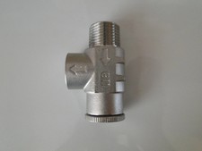 STAINLESS STEEL 1/2" 75 psi PRESSURE RELIEF VALVE WATER WELL Pump Pressure tank