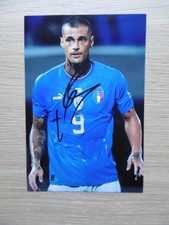 Gianluca Scamacca "Italy" autograph signed 10x15 cm picture