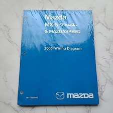 2005 Mazda & MX5 Miata Mazdaspeed Convertible Electrical Wiring Diagram Manual