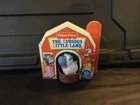 Vintage Fisher Price Little People Book W/ Detachable Figure Curious Little Lamb