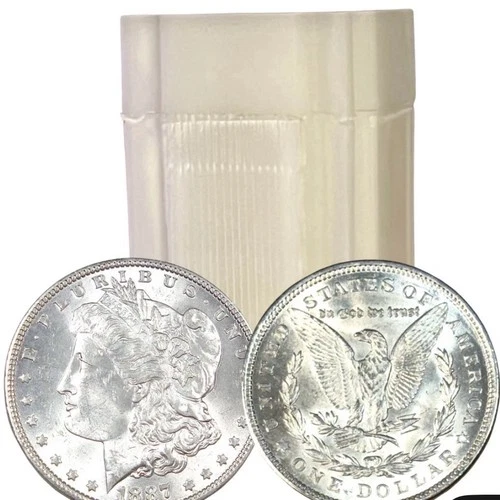 3 ROLLS Morgan Silver Dollars Pre 1921BU Unc - Frosty Choice Gem P D S! -60 Coin
