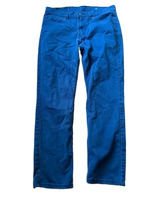 Levis 511 Jeans Slim Fit Medium Wash Stretch Pants Mens 32x30 Black