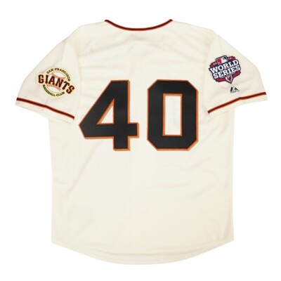 Madison Bumgarner 2012 San Francisco Giants Cream Home World
