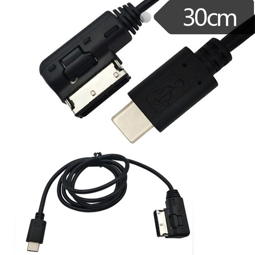 30cm USB 3.1 Type-C To Media In AMI MDI Charger Cable For VW AUDI Q5 Q7 Macbook - 第 2/6 張圖片