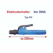 Elektrodenhalter , 300 A, M8, isolierter Griff,  250mm, Elektrodenzange/Klemme