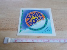 ملصق Frosties Snowboard