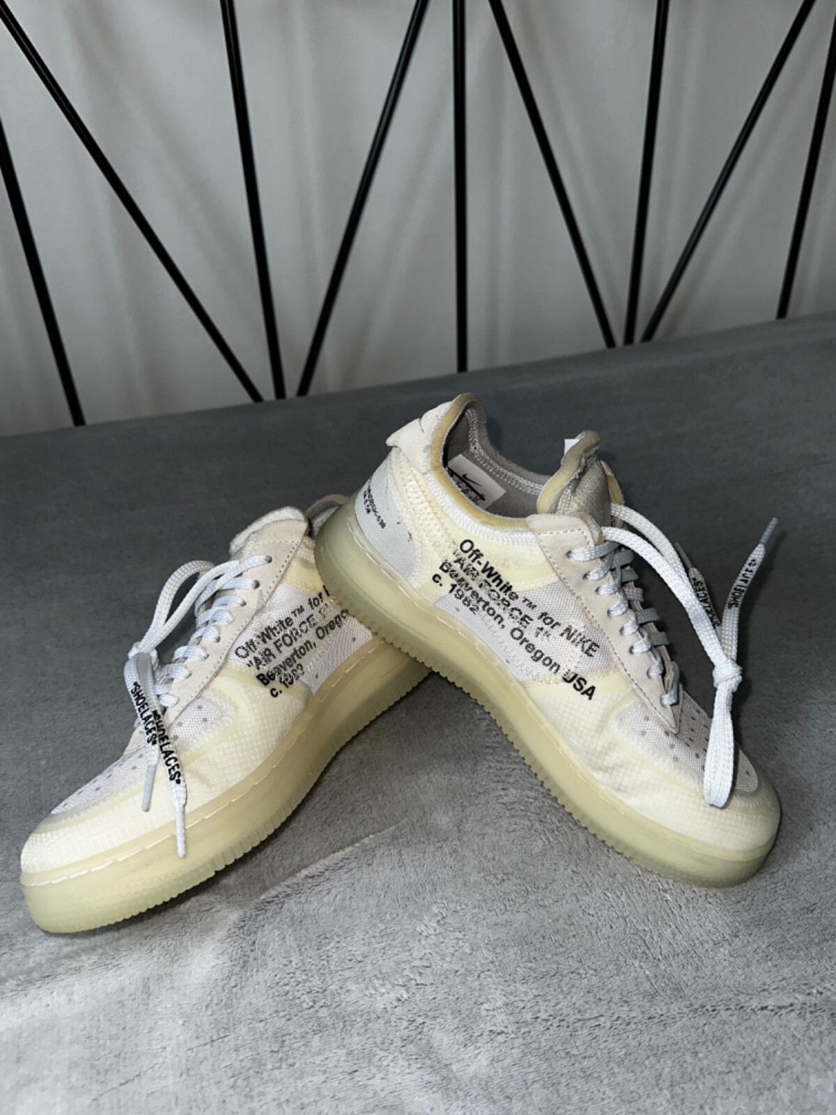 OFF WHITE X NIKE Nike Air Force 1 bianco sporco 40