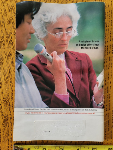 MARYKNOLL MAGAZINE January 1982 edition Religious Mission Articles Photos - Picture 3 of 11