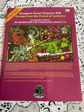 Dungeon Crawl Classics #38  ESCAPE FROM THE FOREST OF LANTERNS Goodman Games