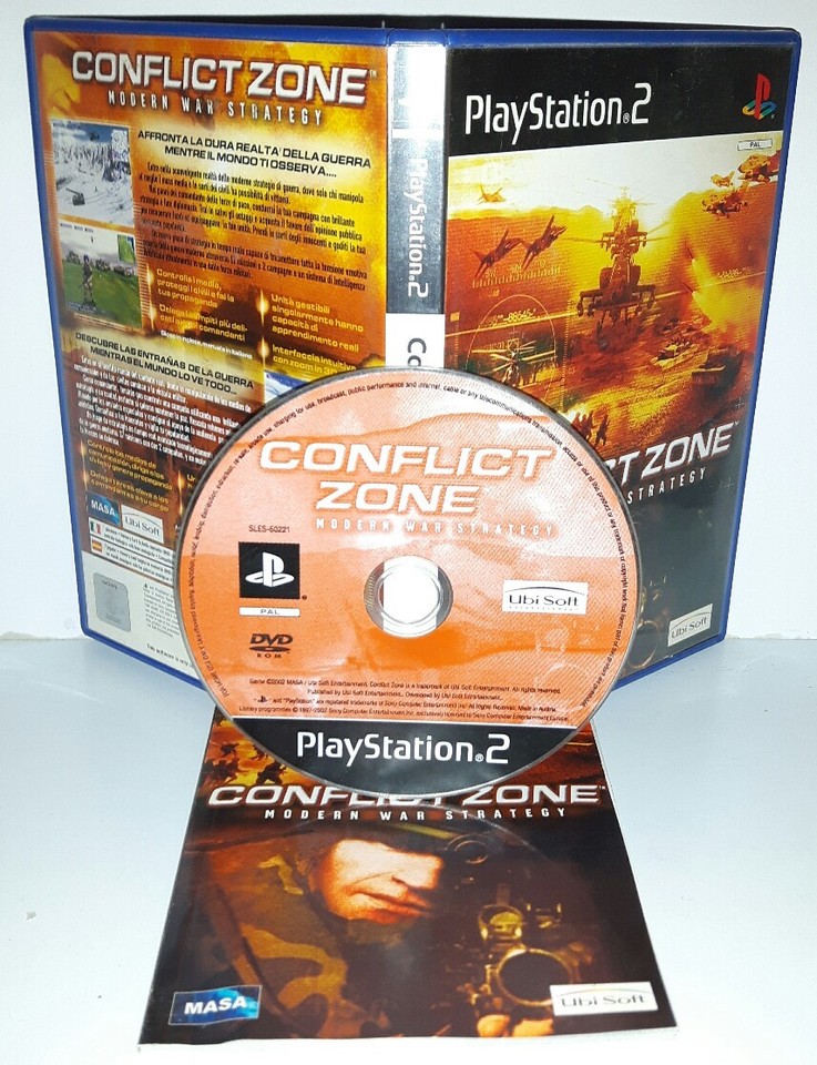 CONFLICT ZONE MODERN WAR STRATEGY - Playstation 2 Ps2 Play Station Gioco Game