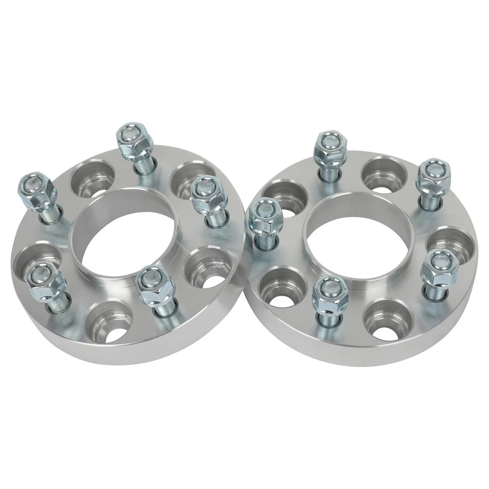 4 pcs 1" Hub Centric Wheel Spacers For Chevrolet Impala Malibu Monte Carlo 5x115 Foto 2 de 4